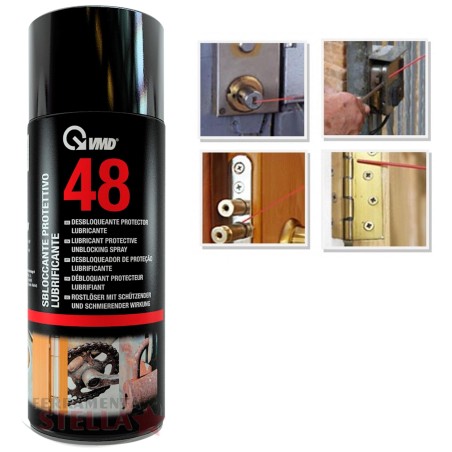 SBLOCCANTE UNIVERSALE SPRAY 400ML VMD TIPO SVITOL WD40 LUBRIFICANTE PROTETTIVO