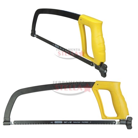 SEGHETTO ARCHETTO SEGA PER FERRO METALLO ARCO TUBOLARE ROSSO STANLEY