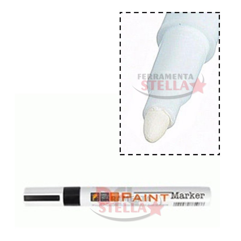PENNARELLI SMALTO COPRENTI COLORATI COLORE BIANCO