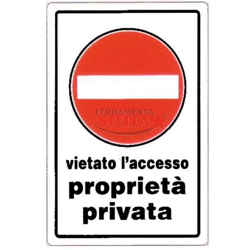 CARTELLO TARGHETTA PLASTICA 30 X 20 CM DIVIETO DI ACCESSO PLASTICA PASSO PROPRIETA' PRIVATA CARTELLO TARGHETTA PLASTICA 30 X 20 CM DIVIETO DI ACCESSO PLASTICA PASSO PROPRIETA' PRIVATA