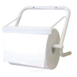 PORTA ROTOLO PORTAROTOLO DA MURO CON TAGLIA CARTA X BOBINA 800 STRAPPI