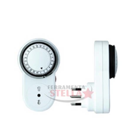 TIMER TEMPORIZZATORE GIORNALIERO PRESA SPINA PROGRAMMABILE OROLOGIO ACQUARIO