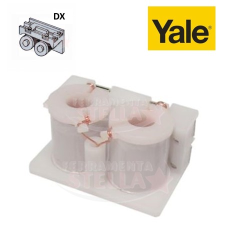 BOBINA ELETTRICA YALE RICAMBIO PER SERRATURA DA APPLICARE ELETTRICHE PORTONCINO