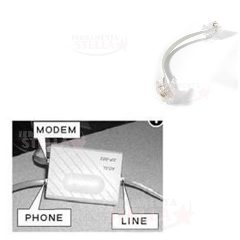 FILTRO PER CONNESSIONE ADSL A PLUG ADSL RJ11