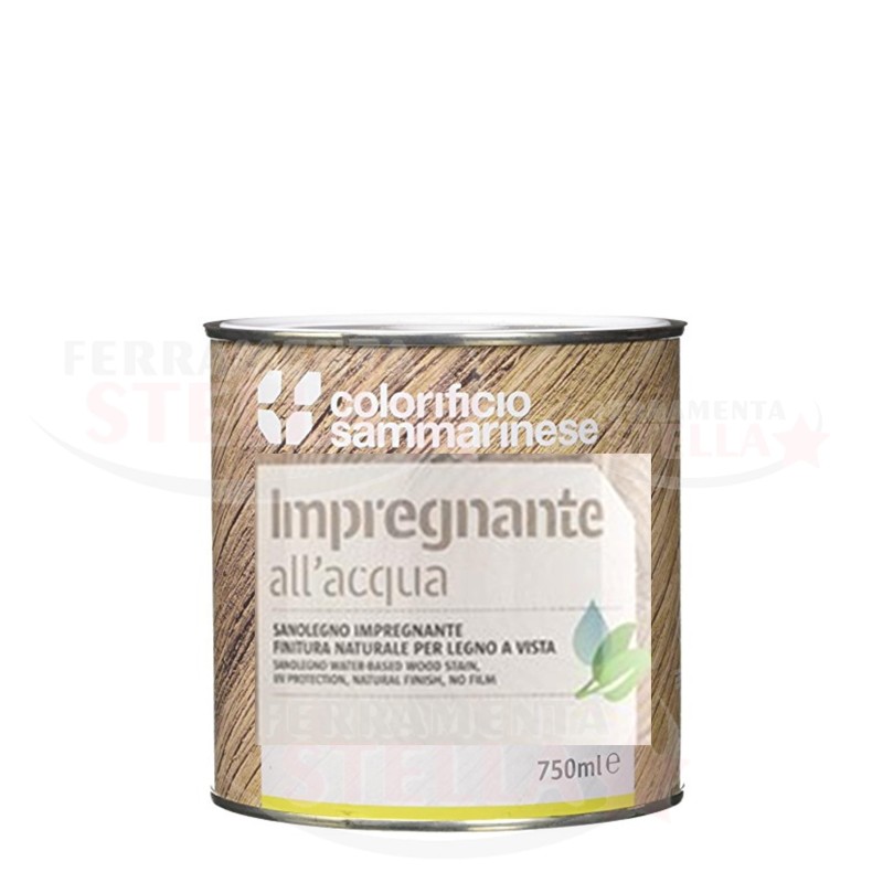IMPREGNANTE PRIMER COLORE PROTETTIVO LEGNO A ACQUA SANOLEGNO
