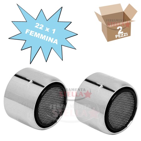 AEREATORE AREATORE ROMPI GETTO OTTONE CROMATO FEMMINA 22X1