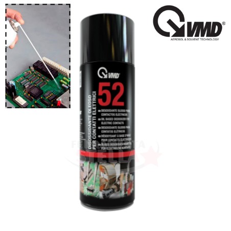 SPRAY DISOSSIDANTE RIATTIVA CONTATTI ELETTRICI RELE' 400ML OLEOSO ANTICORROSIONE