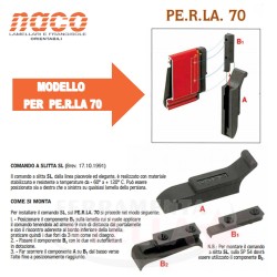 Comando modello sl per comandi naco orientabili colore nero | ferramentastella.it 2