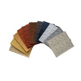 COPRIFORO COPRIVITE ADESIVO PER VITI E FORI DIAMETRO 13 MM - COLORE FRASSINO - PEZZI 20 2