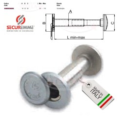 SPIONCINO OCCHIO MAGICO NO DIGITALE BRONZO OTTONATO x PORTA PORTONE PORTONCINO