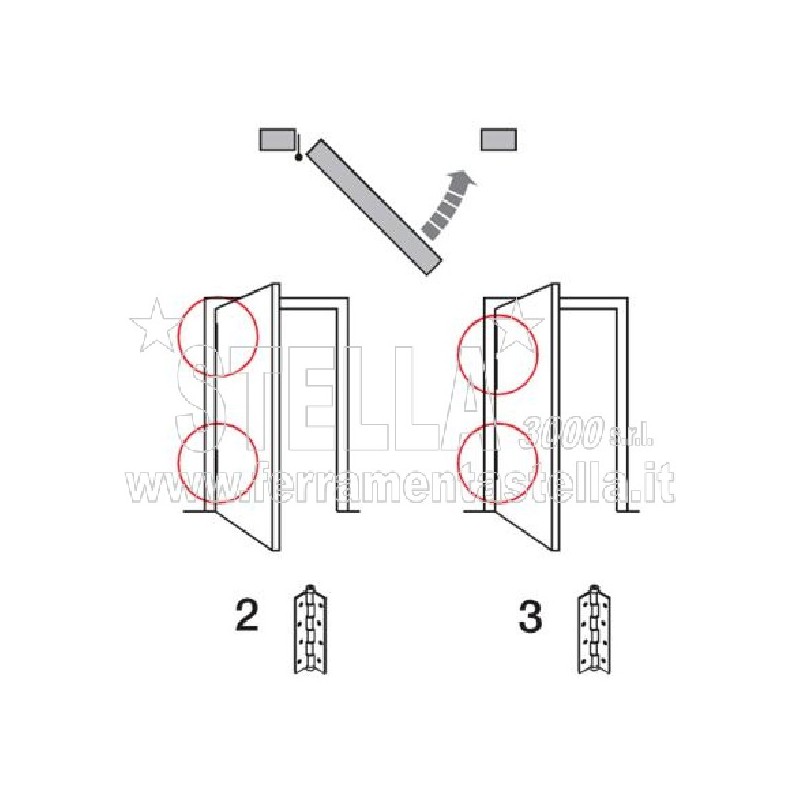 CERNIERA JUSTOR CHIUDIPORTA MOLLA PORTA LEGNO PORTE ALLUMINIO AZIONE SEMPLICE - ORO SATINATO