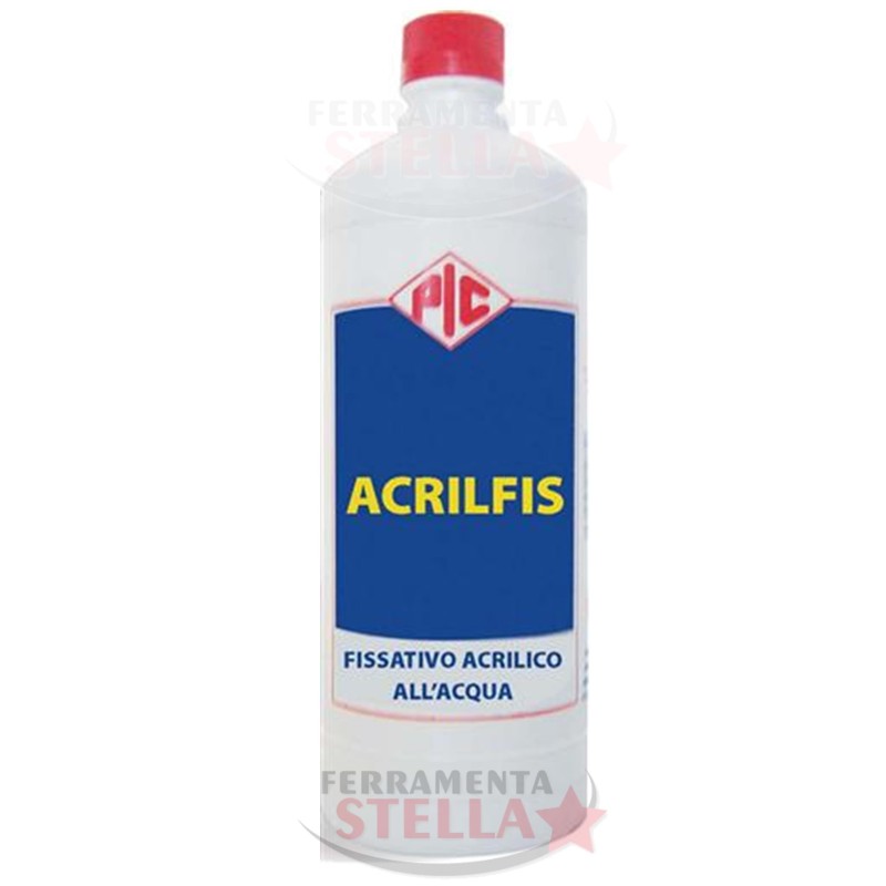 ISOLANTE FISSATIVO ALL'ACQUA FONDO MURALE MURO PITTURA VERNICE ANCORANTE 1 LT
