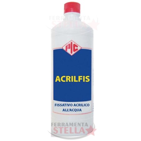 ISOLANTE FISSATIVO ALL'ACQUA FONDO MURALE MURO PITTURA VERNICE ANCORANTE 1 LT
