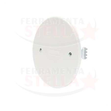 2 COPERCHIO TONDO ÿ 85MM BIANCO PER SCATOLA DERIVAZIONE COPRI FORO A ESPANSIONE