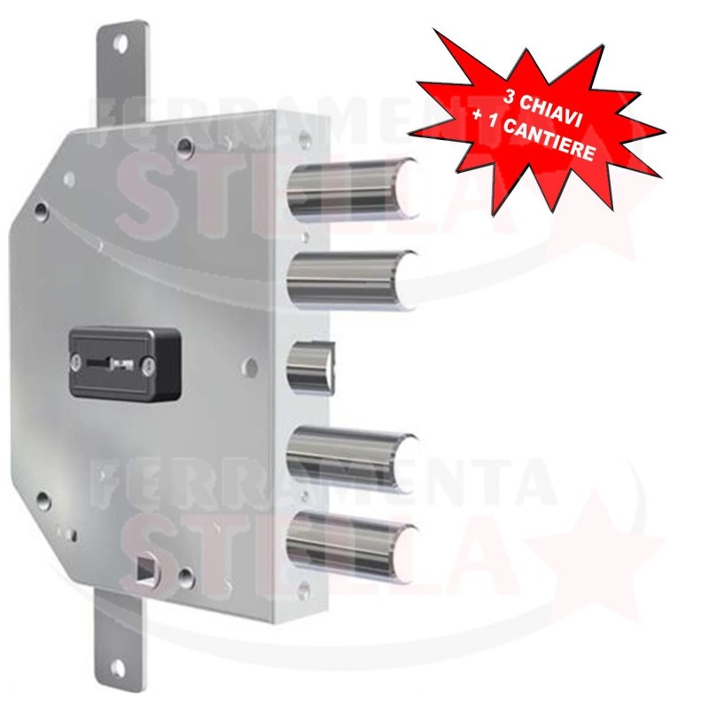 SERRATURA x BLINDATE 2155_28 CR SCIVOLO + MANDATE MANO DESTRA