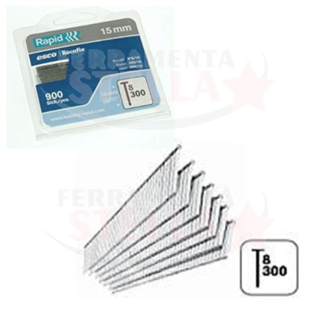 GRAFFETTE PUNTE X FISSATRICE GRAFFATRICE CHIODATRICE CHIODI TAPEZZIERE RAPID 900 pz