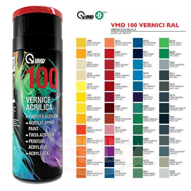SMALTO PITTURA BOMBOLETTA VERNICE SPRAY ACRILICO 100% VARI COLORE TRASPARENTE LUCIDO