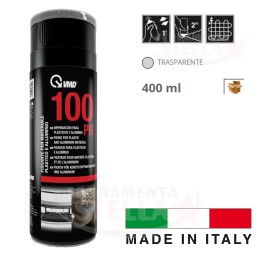 VERNICE SPRAY PRIMER AGGRAPPANTE FONDO PER PLASTICA PLASTICHE ACEM TRAPARENTE
