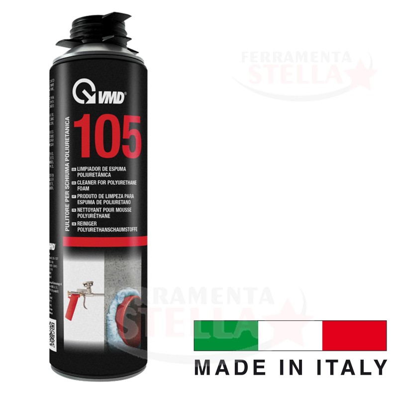 PULITORE SPRAY PER PISTOLA SCHIUMA POLIURETANICA