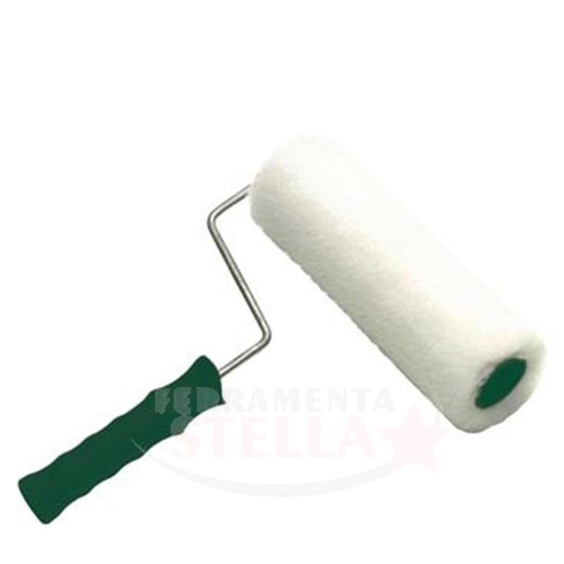 RULLO BIANCO CON MANICO MULTIUSO VERNICIARE PITTURARE PITTURA SMALTO VERNICE ¯ 48