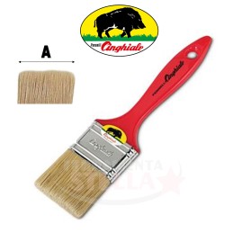 PENNELLO PIATTO PENNELLESSA PIATTA BIONDA CERVUS 60x15 PITTURA VERNICE SMALTO