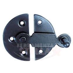 TAVELLINO CIRCOLARE NERO - FERRO BATTUTO - RIVA BONACINA PER LEGNO 