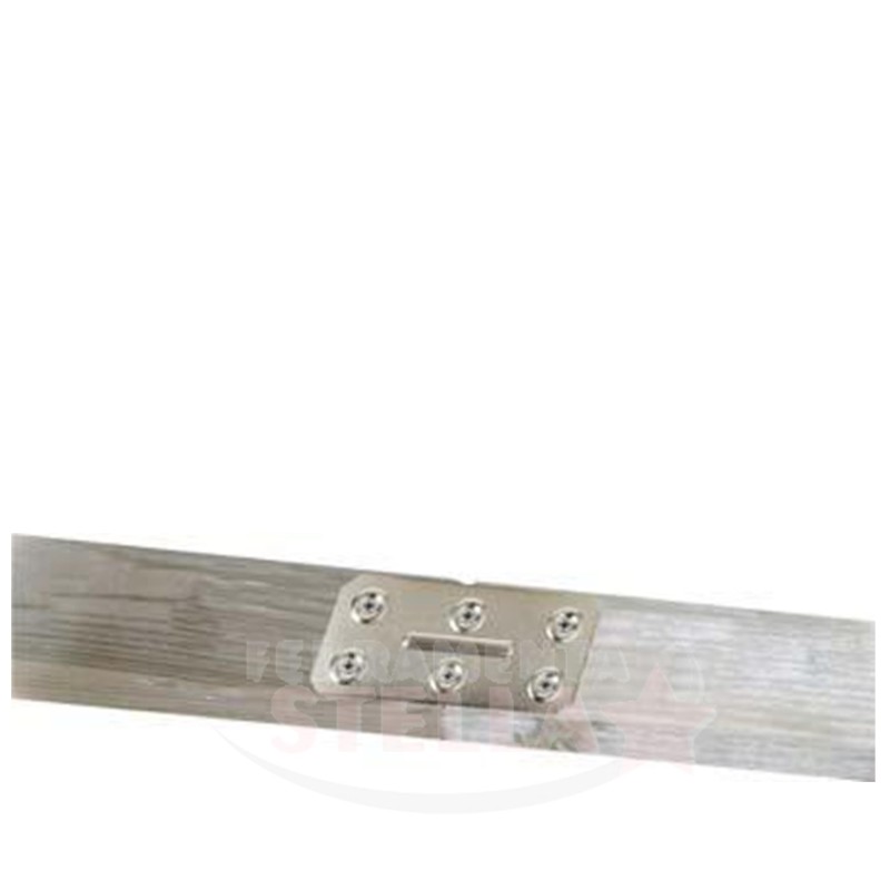 PIASTRINA DI GIUNZIONE 6 FORI 35 x 60