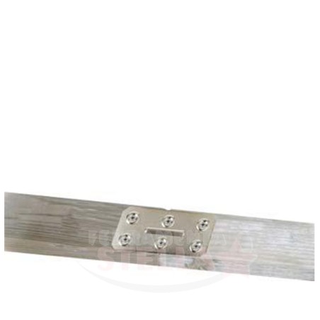 PIASTRINA DI GIUNZIONE 6 FORI 35 x 60
