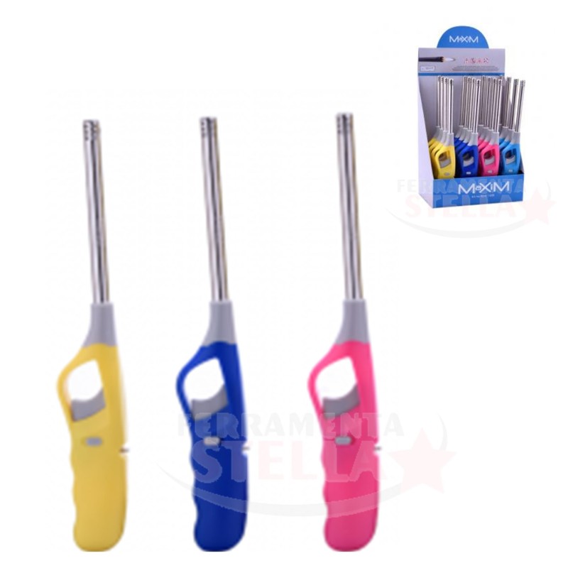 ACCENDIGAS A FIAMMA RICARICABILE SANDFISH PIEZO