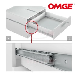 GUIDA x CASSETTI SU SFERA A ESTRAZIONE TOTALE - DA 40 CM