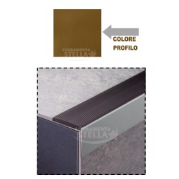 COPRIPAVIMENTO ALLUMINIO - COLORE LEGNO 60 - AUTOADESIVO - CM 270 2