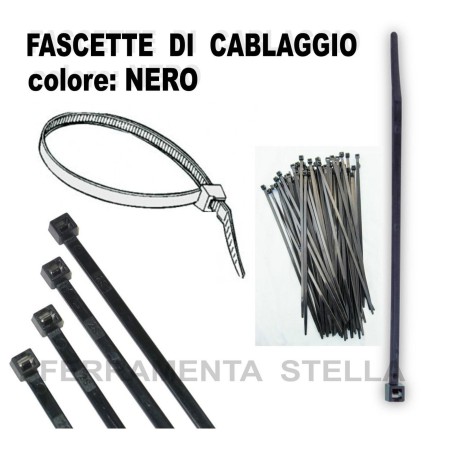 Fascetta fascette per cablaggio in nylon