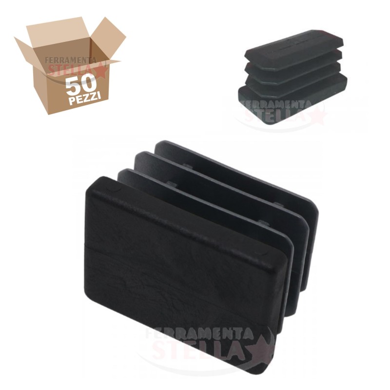 SOTTOSEDIA CALZANTE PUNTALE PER TAVOLI E VARI PROFILI TONDI IN FERRO O METALLO - DIAM. 4 MM - COLORE NERO