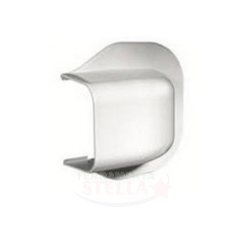 ANGOLO PIANO 80 x 60 x CANALINA CONDIZIONATORI BIANCO x IMPIANTI PER CLIMATIZZATORI
