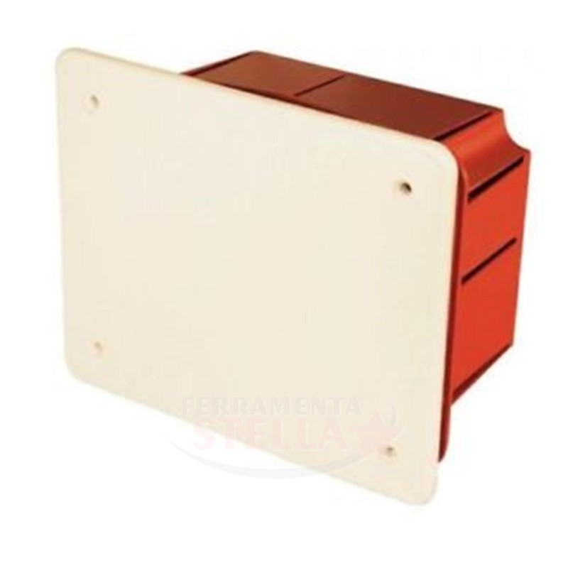 SCATOLA CONTENITORE di DERIVAZIONE a INCASSO x PARETI A MURARE - 118 x 96 x 50 