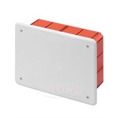 SCATOLA CONTENITORE di DERIVAZIONE a INCASSO x PARETI A MURARE - 196 X 152 X 70