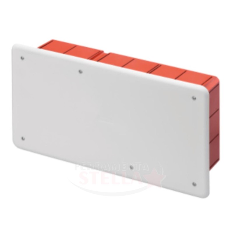 SCATOLA CONTENITORE di DERIVAZIONE a INCASSO x PARETI A MURARE - 294 X 152 X 70