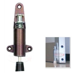 FERMA BLOCCA PORTA a PEDALE x PORTE INTERNE FERMAPORTA NERO INFISSO BALCONE