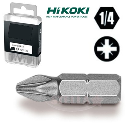 INSERTO BITS PUNTA TORX ATTACCO 1/4 DA MM 25 AVVITAMENTO - MISURA T30 - PEZZI 3 HIKOKI