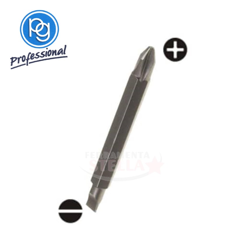INSERTO BITS PUNTA TORX ATTACCO 1/4 DA DOPPIO AVVITAMENTO - TAGLIO + PH1 - PEZZI 1 MARCA POGGI PG