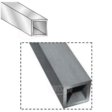PROFILO ALLUMINIO QUADRO  VUOTO