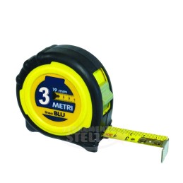 FLESSOMETRO LINEA BLU CON FRENO MT METRI 3 X 19 MM - SERIE ECO 