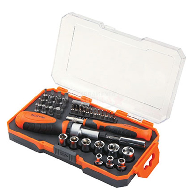 GIRAVITE CACCIAVITE A CRICCHETTO IN KIT PLUS - PEZZI 42