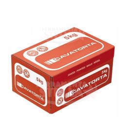 CHIODI TESTA PIANA IN FERRO LUCIDO - CONFEZIONE DA 5 KG 2