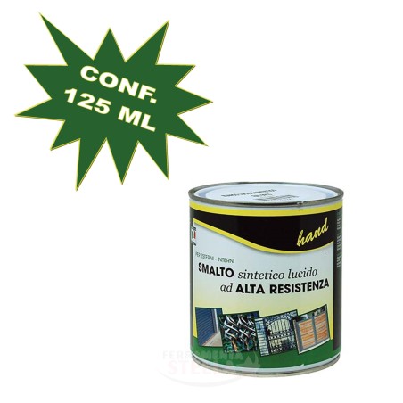 SMALTO SMALTINO RITOCCO SINTETICO VERNICE PITTURA LEGNO FERRO 125 ML - VERDE MUSCHIO RAL 6005