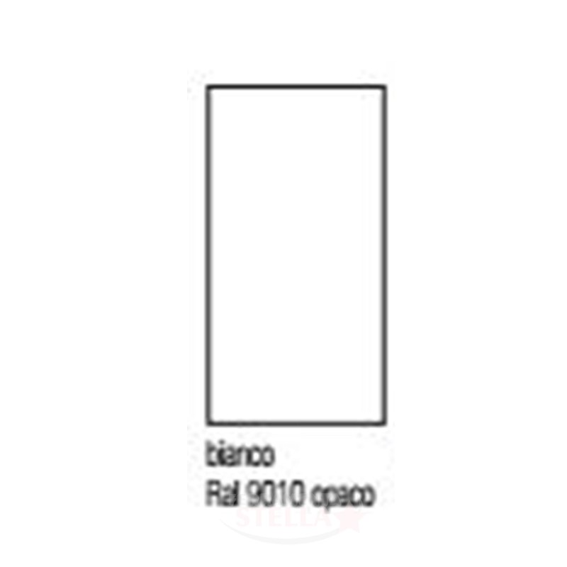 SMALTO SMALTINO RITOCCO SINTETICO VERNICE PITTURA LEGNO FERRO 125 ML - BIANCO LUCIDO RAL 9010