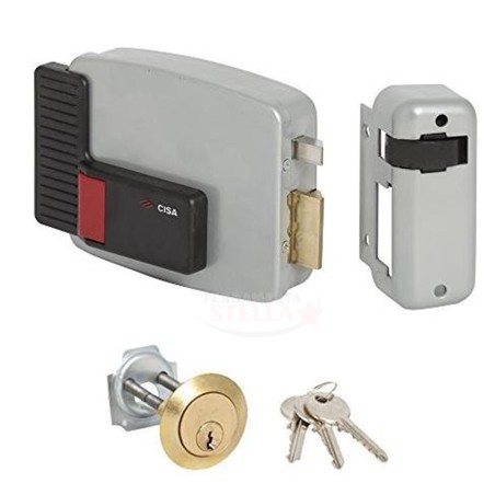 SERRATURA ELETTRICA CISA 11610 PORTA PORTONCINO INGRESSO LEGNO ENTRATA 50 60 70