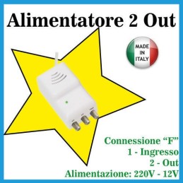 Alimentatore retro tv uscite 2 volt | ferramentastella.it 2
