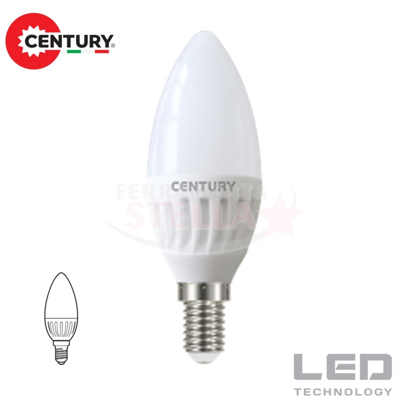 LAMPADINA LAMPADA LED RISPARMIO ENERGETICO - modello SFERA - 8 W - luce FREDDA - attacco E 14