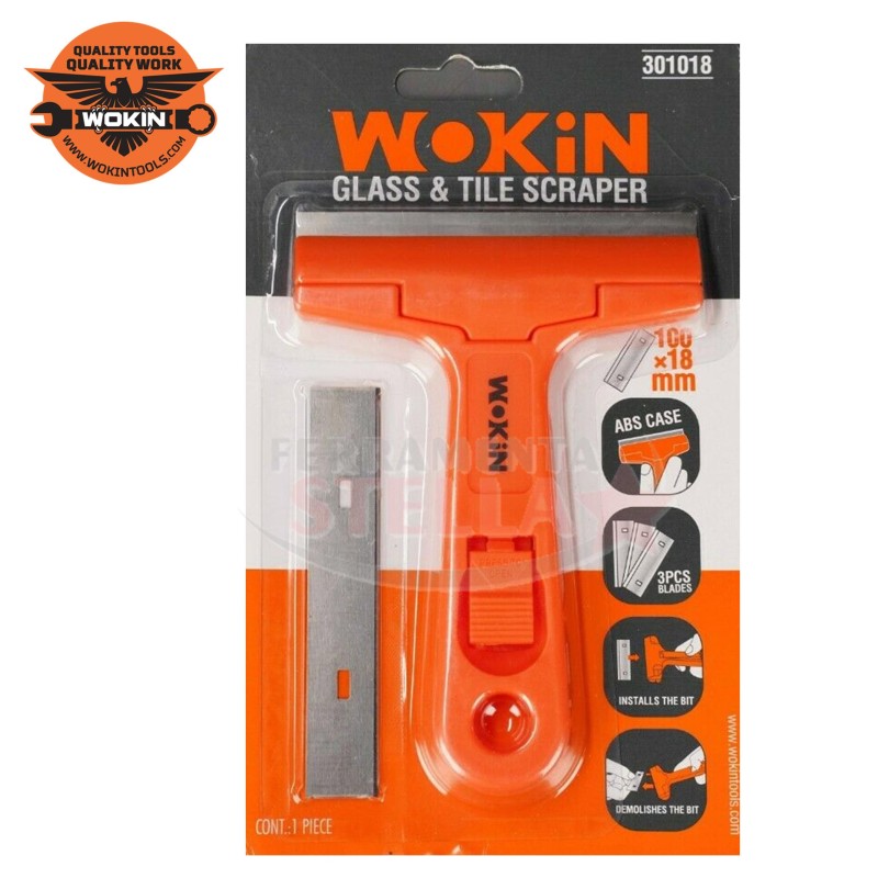CUTTER TAGLIERINO in METALLO ACCIAIO - LAMA DA MM 8 - WOKIN - CARTA CARTONE TAGLIO TASCHINO